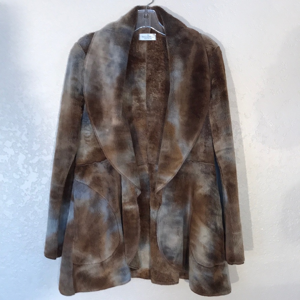 NWOT Athleisure 2 Tone Super Soft Jacket - Picture 3 of 6